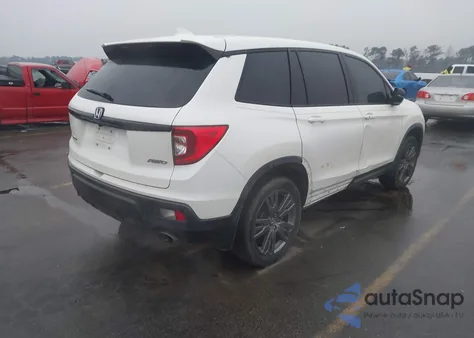 2019 Honda Passport Ex-L из США, поврежденный, VIN 5FNYF8H53KB012096
